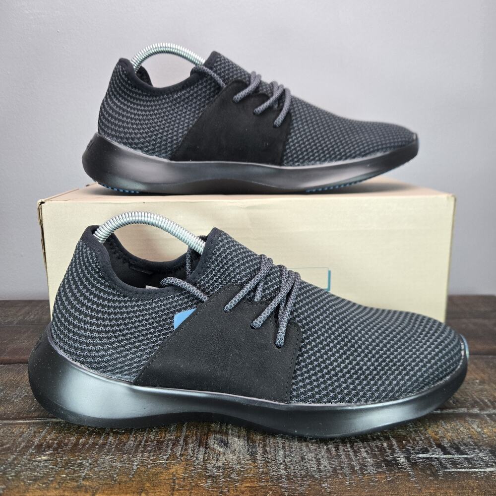 NEW Vessi Everyday Classic Mens Size 6 Waterproof Shoes Sneakers All Black